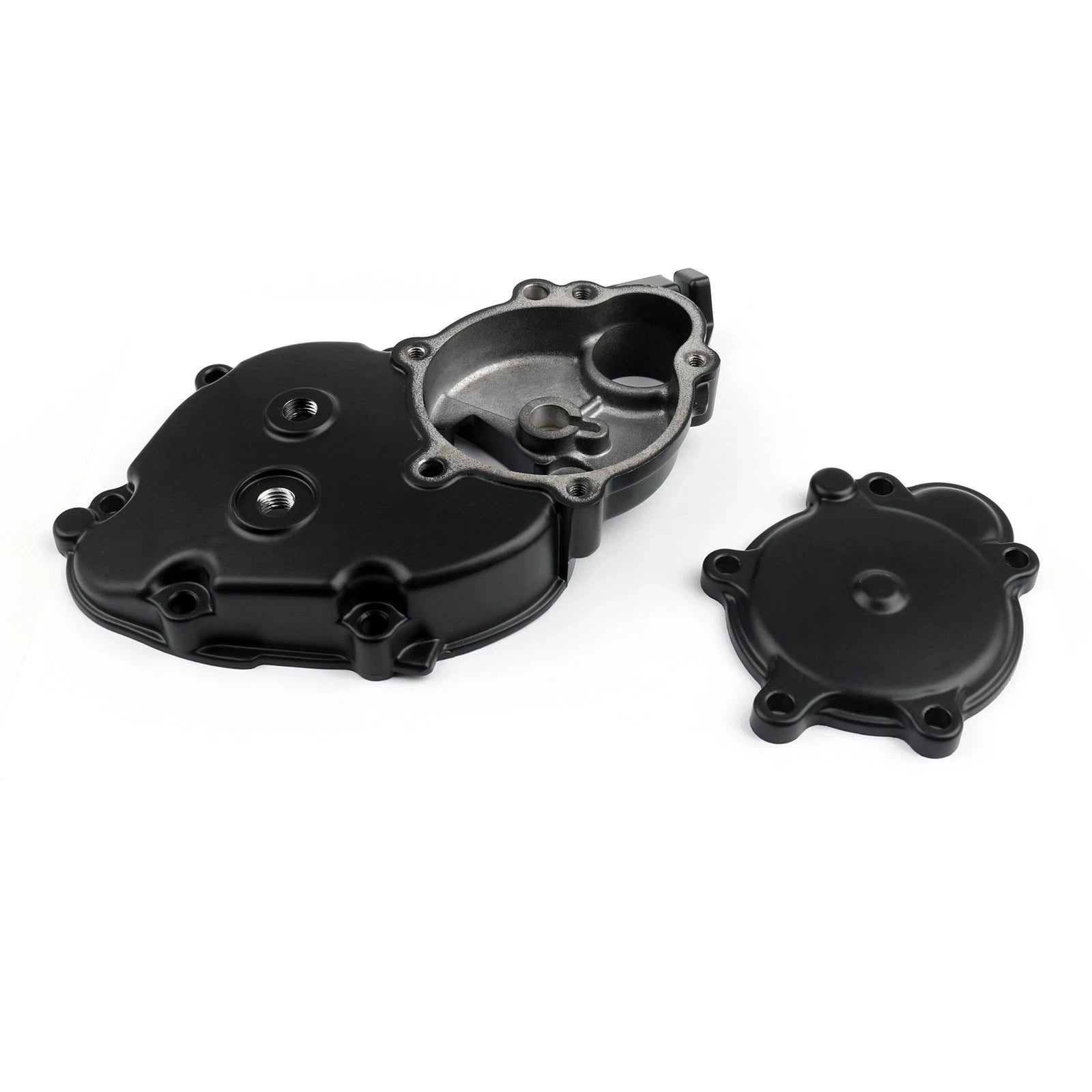 Engine Starter Crankcase Cover for Kawasaki Ninja ZX10R (2006–2010) Black