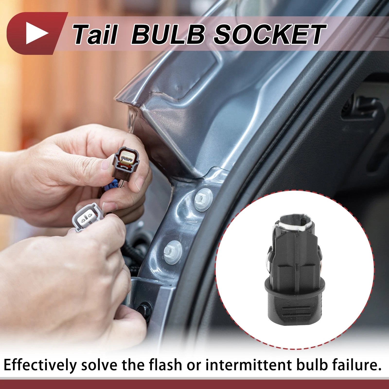 Tail Light Socket for BMW 3 Series Sedan (2014–2015) No. 63117407330