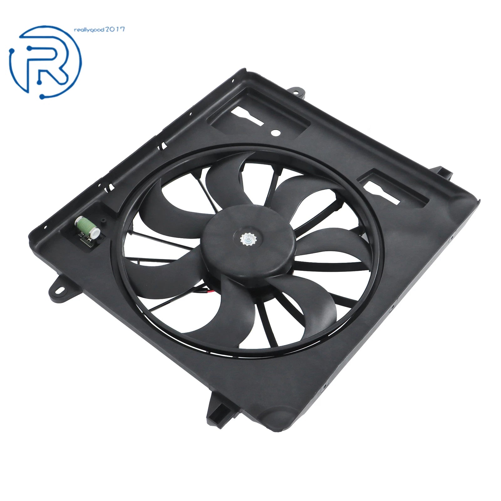 Radiator Condenser Fan Assembly for Jeep Wrangler (2007–2011)