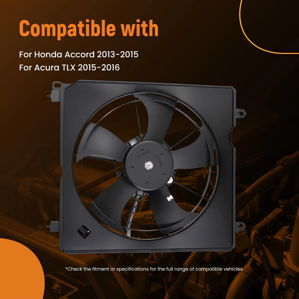 Radiator Cooling Fan for Honda Accord & Acura TLX (2013–2016)
