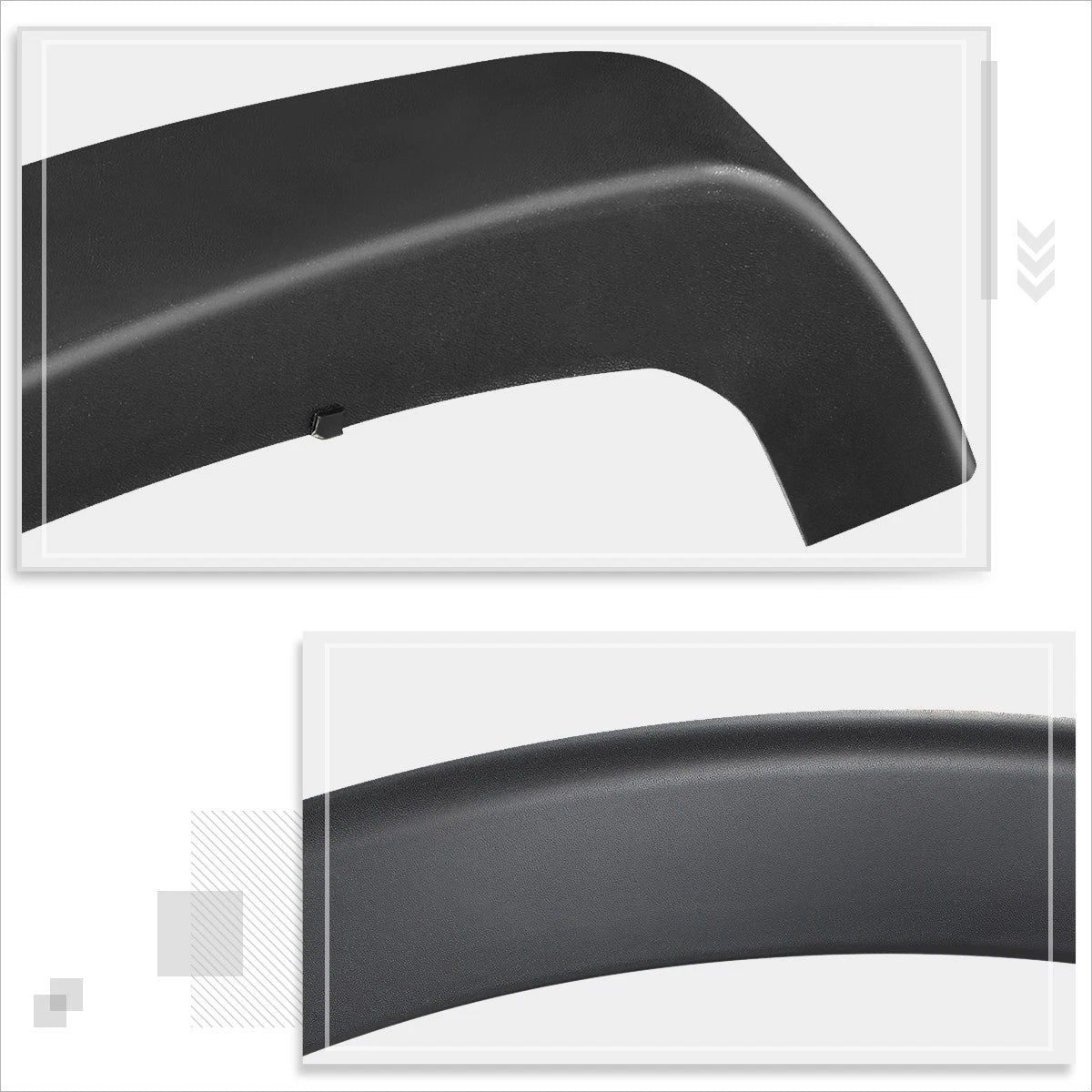 Set of 4 Tape-on Window Visors for Chrysler Sebring 200 (2007–2014)