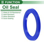 Set of 5 Oil Seal Ring 50x65x6mm for Rotary Shaft (High Pressure)