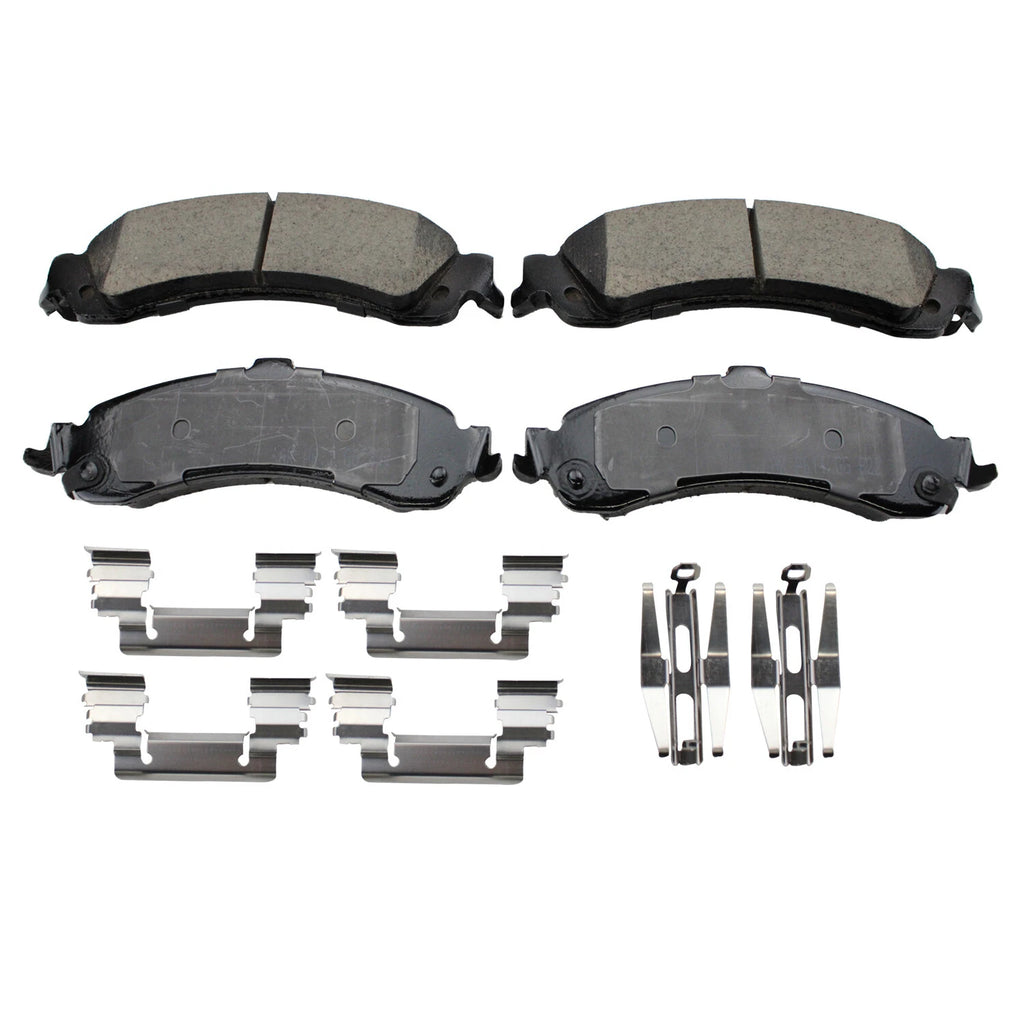 Akebono Performance Rear Brake Pads for GMC Chevy Cadillac Tahoe Avalanche (2007–2014)