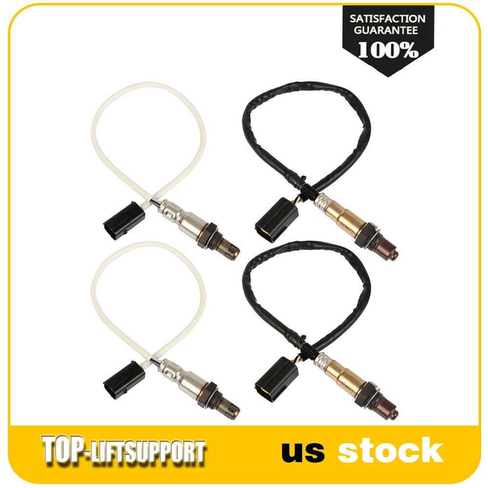 Set of 4 Oxygen Sensors for Infiniti QX56 QX80 5.6L