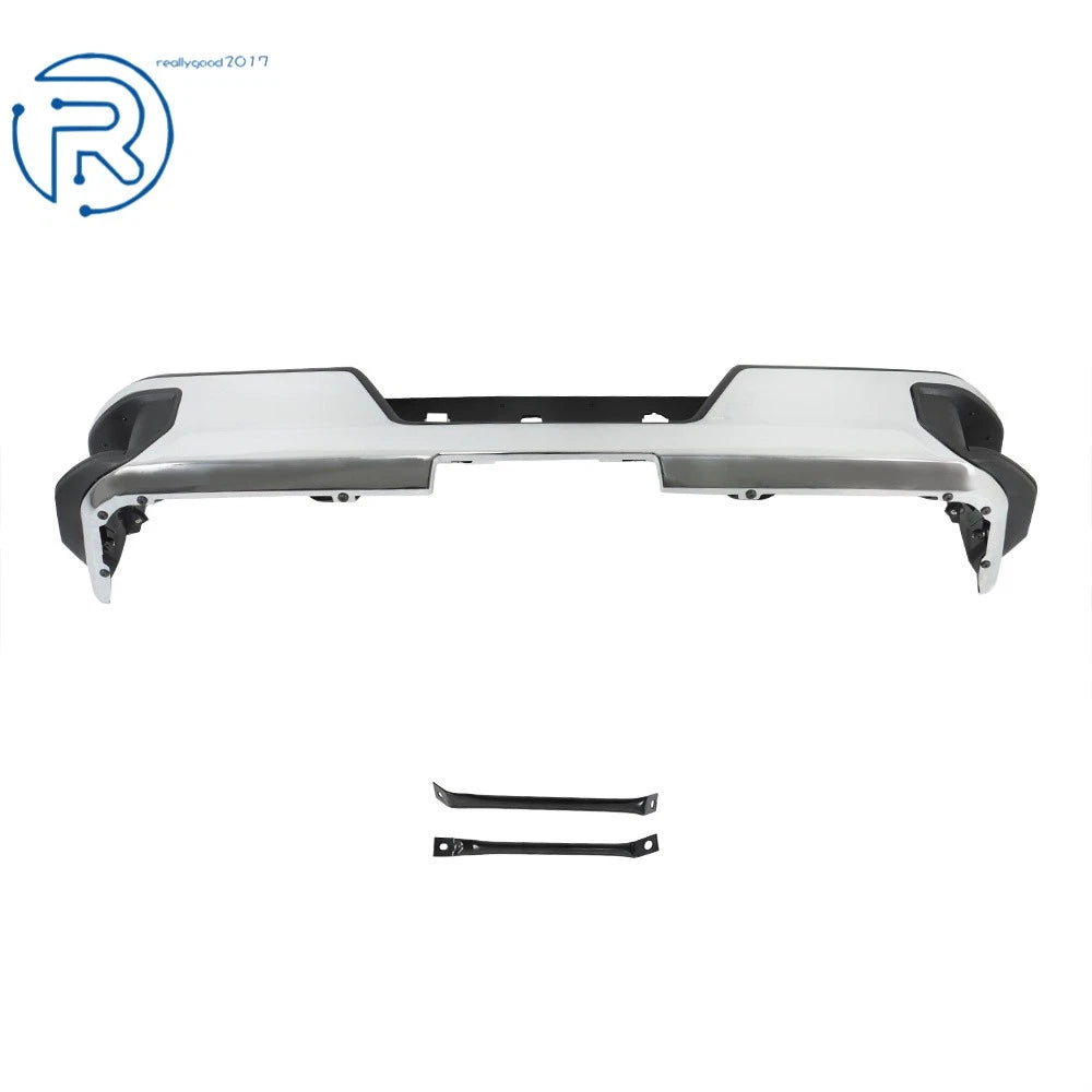 Chrome Rear Step Bumper Assembly for Sierra Silverado 1500 (2019-2022)