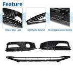 Front Lower Bumper Grille for Audi A4 (2013–2015) Sport Style with Hole