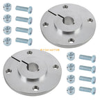 Set of 2 Rear Axle Aluminum Wheel Hubs for