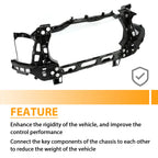 Front radiator support with headlight brackets for Dodge Ram 2500 3500 (2010–2012)
