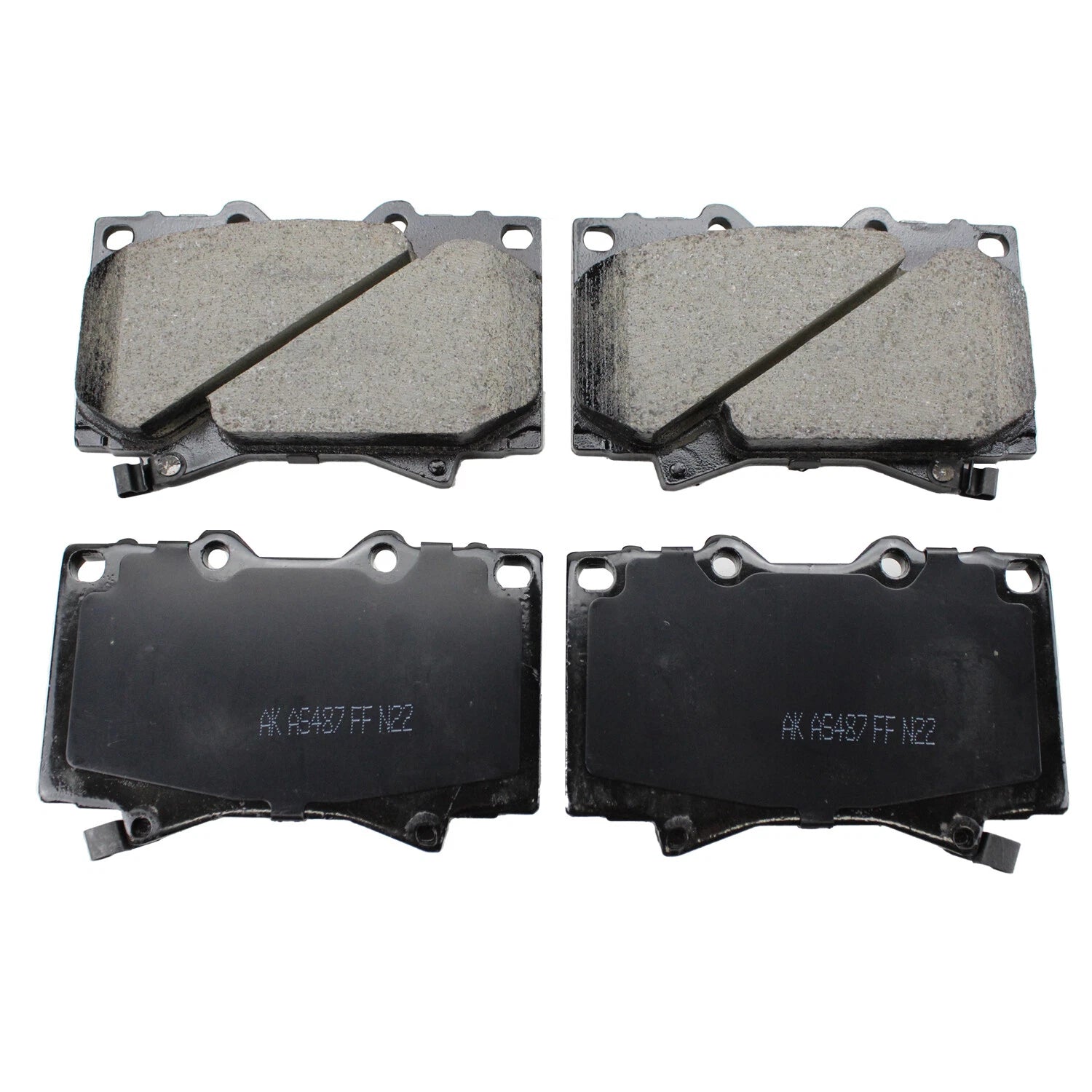 Akebono ProAct Front Ceramic Disc Brake Pads for Lexus LX470, Toyota Land Cruiser (1998–2007)