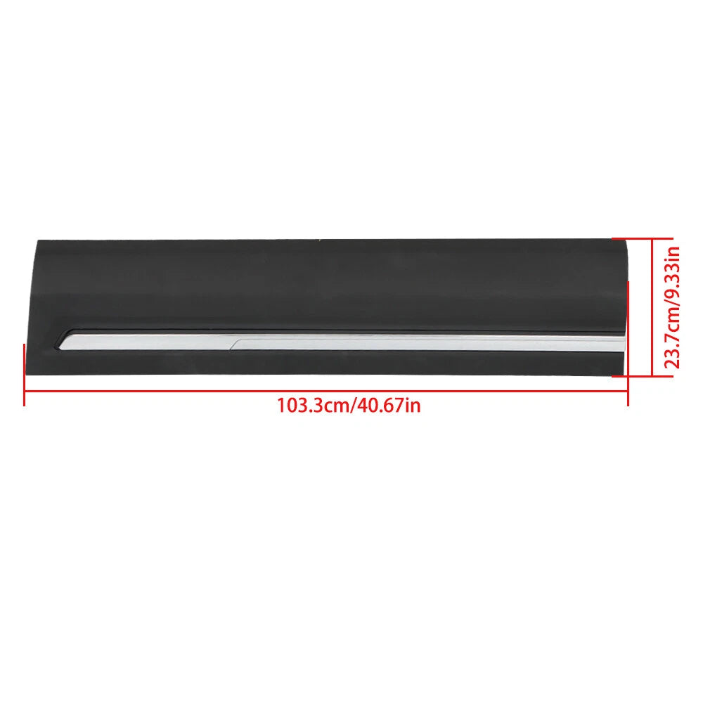 Right Door Molding Trim for Ford Explorer (2016–2019) Black