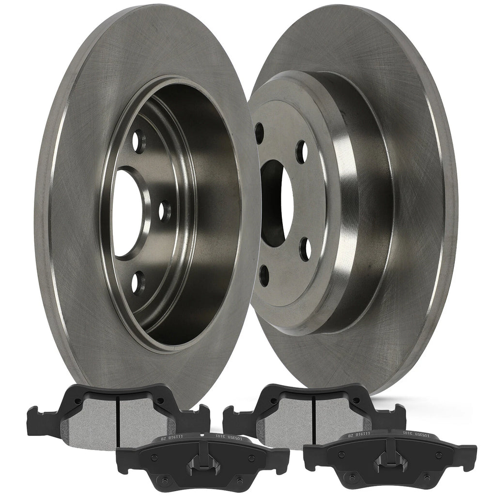 330mm Rear Solid Rotor Ceramic Brake Pad for Durango Grand Cherokee