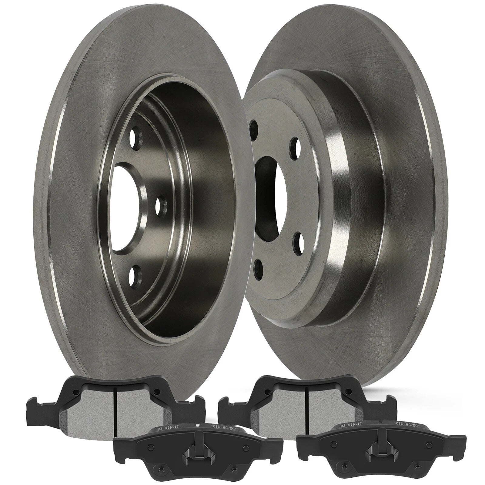 330mm Rear Solid Rotor Ceramic Brake Pad for Durango Grand Cherokee