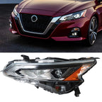 LED Headlight Assembly for Nissan Altima (2019–2020) - Driver Left Side, Chrome