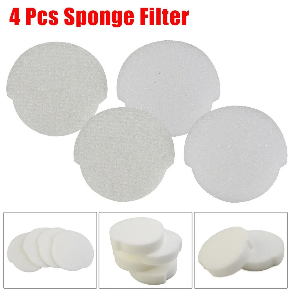 Set of 4 Sponge Filter Kits for Upright Vacuum Cleaner