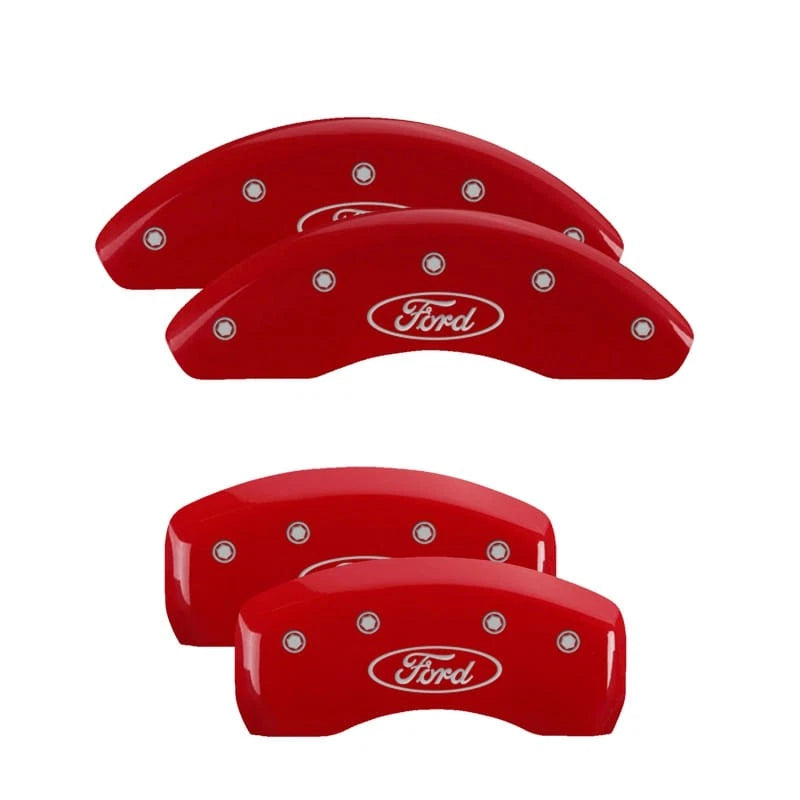 Red Caliper Covers for 2000–2001 Ford Falcon AU Australian Car by MGP