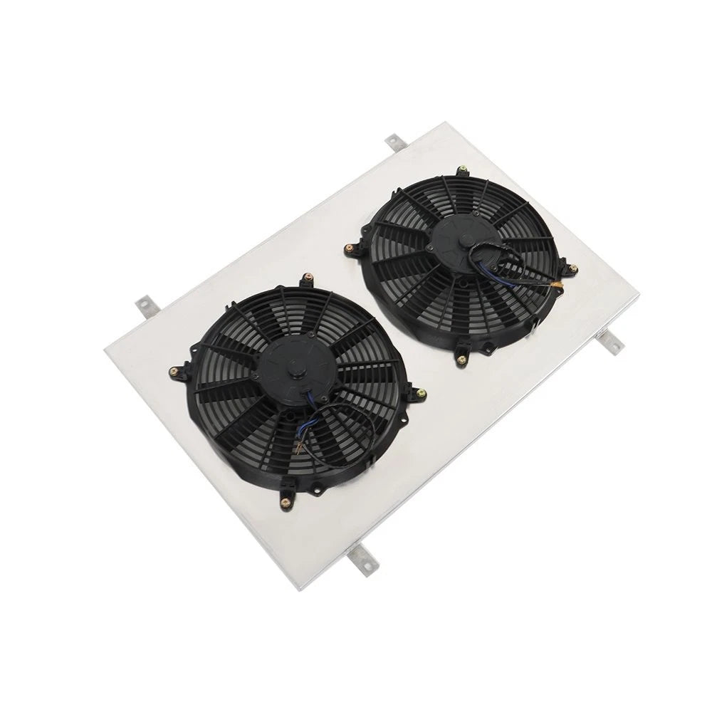 Radiator Shroud & 2X 12" Fan for Ford F150 F250 F350 Bronco (1985–1997)