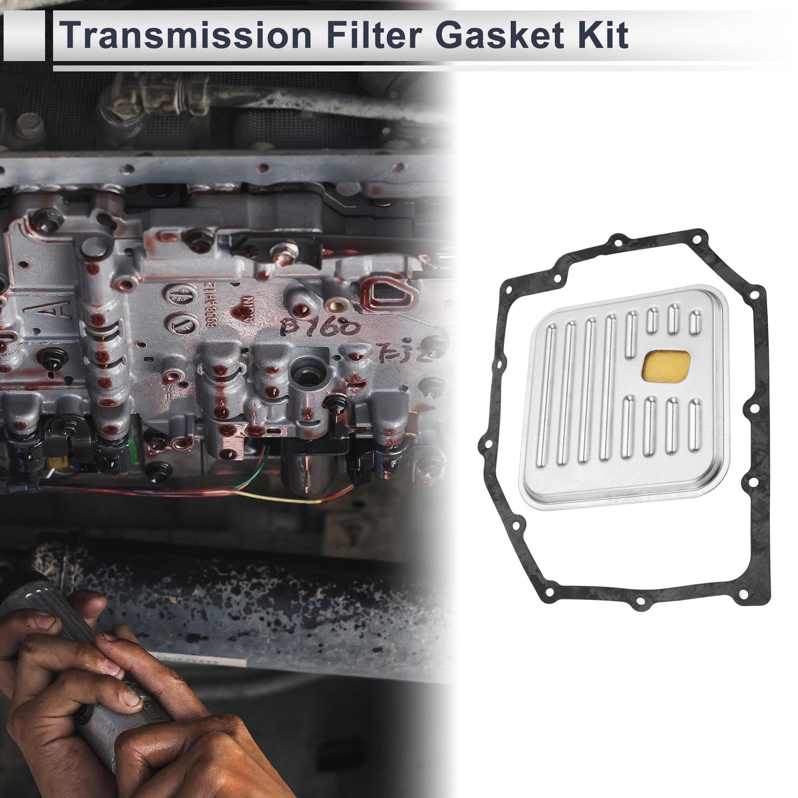Transmission Filter Gasket Kit A606 42LE No.04796730AB for Dodge Intrepid (2001–2004)