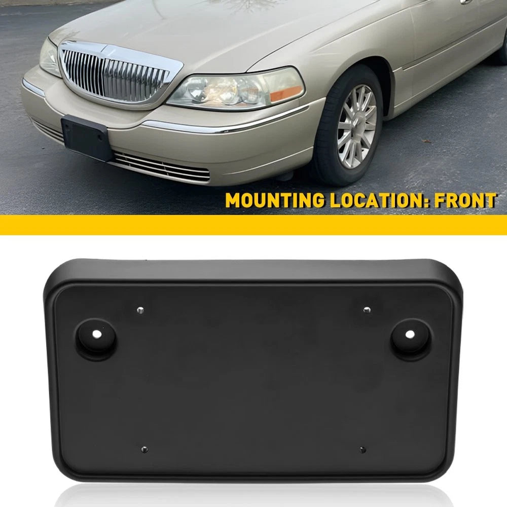 Front License Plate Holder for Lincoln Town Car (2003–2011) 3W1Z17A385AAB