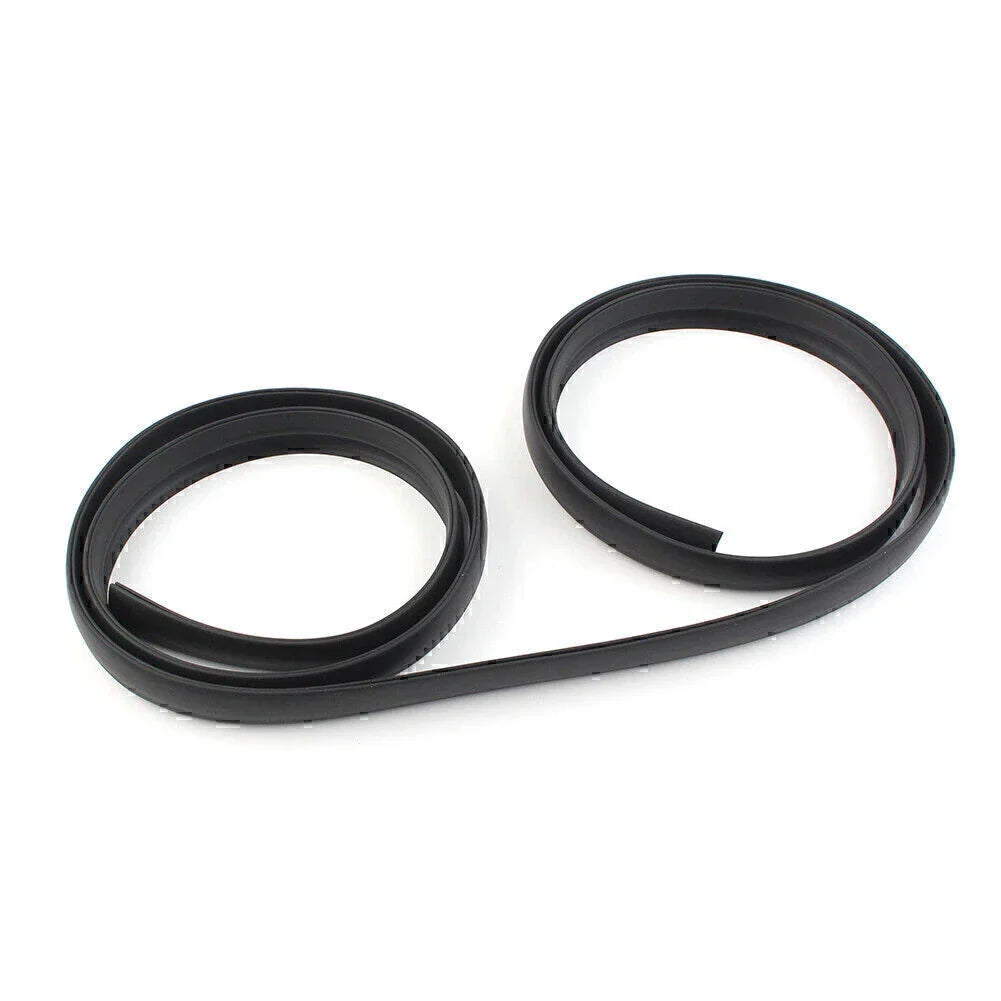 1.7m Black Seal Trim Moulding Strip for Front Windshield Panel (All Years)