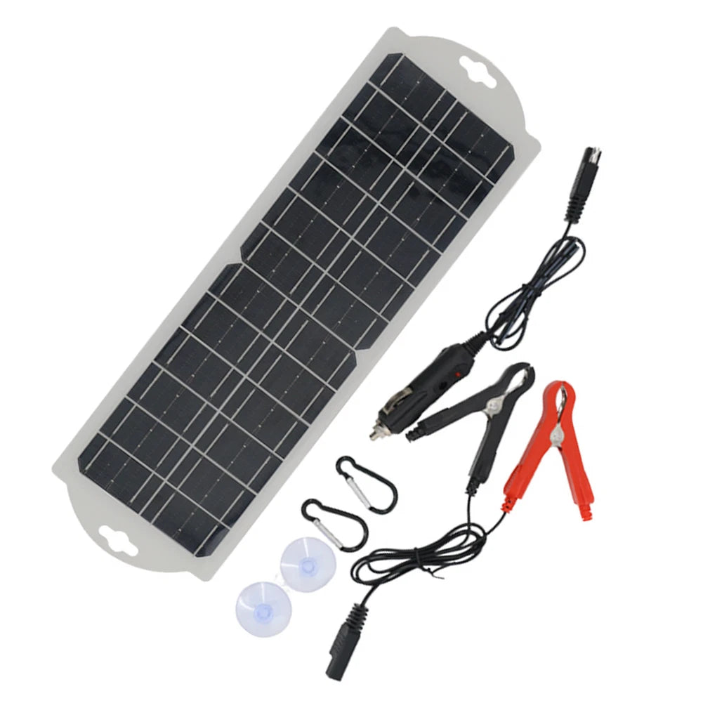 10W Monocrystalline Solar Panel 12V for Yacht Boat Vehicle