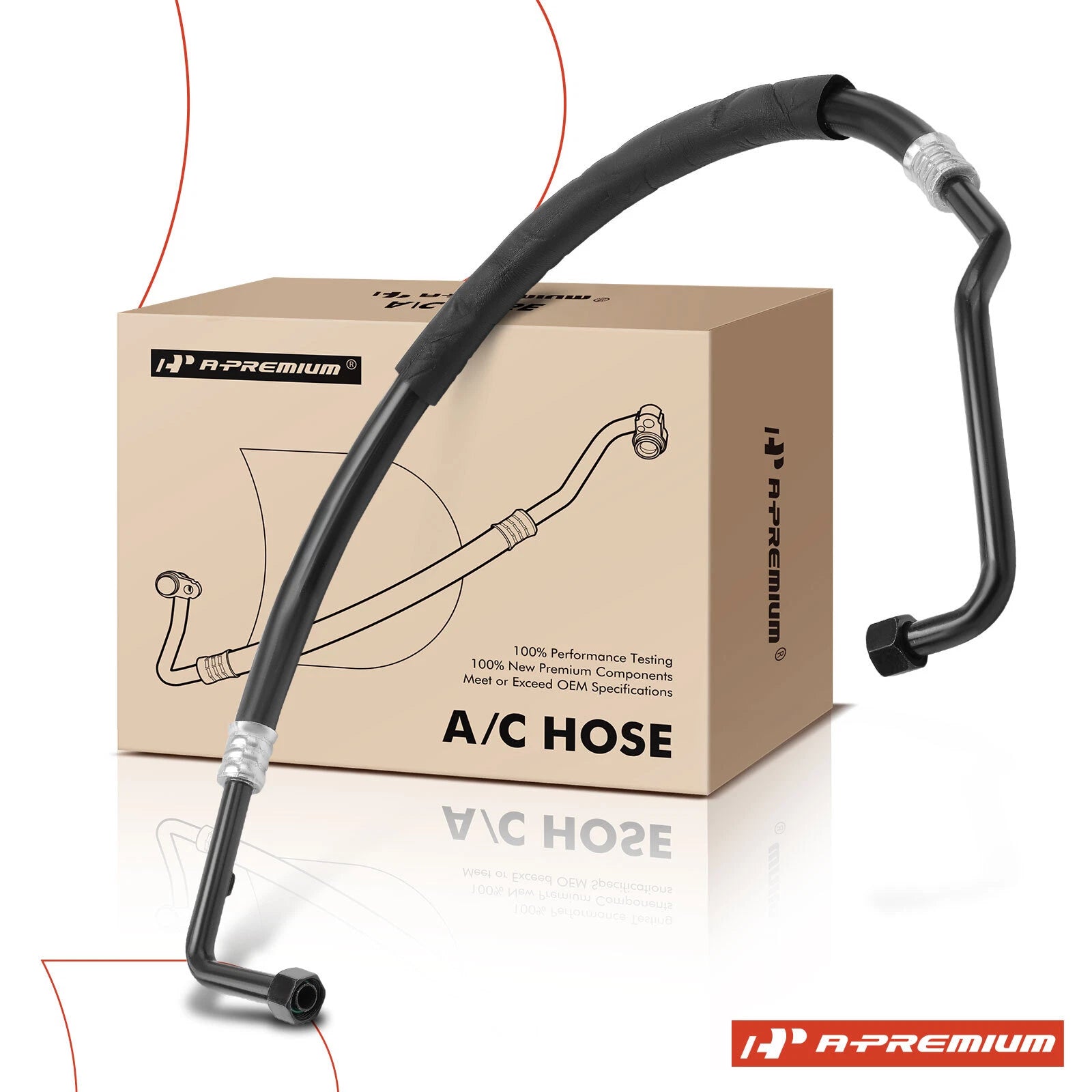 A/C Suction Line Hose Assembly for Jeep Wrangler (1994–1995)