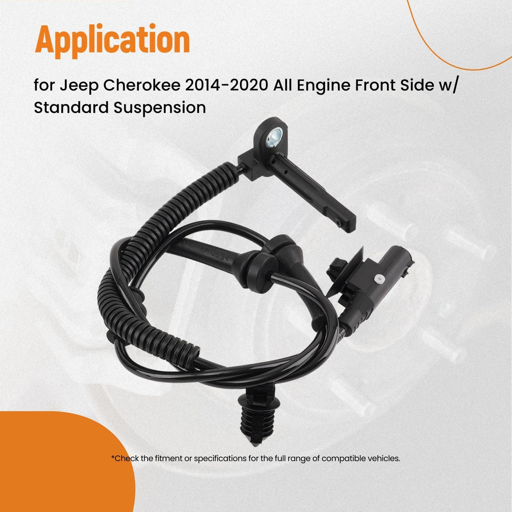ABS Speed Sensor Front for Jeep Cherokee (2014–2020) 68141887AB ALS2805 ALS3041