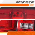 Set of 2 Chrome Housing Amber Corner Headlights for Highlander (2008–2010)
