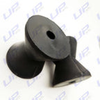 2 Pack Bow Stop Rollers for Boat Trailer (4 Inch Mounting Width)