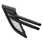 Silver Black Trim Fender Air Vents Grill for Land Rover Range Rover Sport (2006-2013)