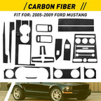 Carbon Fiber Interior Trim for Ford Mustang (2005–2009)