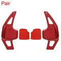 Pair Aluminum Alloy Red Shift Paddle for BMW F22 F23 F30 F31 F34