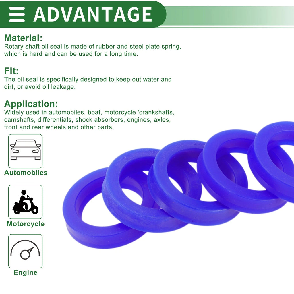Set of 5 Oil Seal Rotary Shaft Seal 32x45x10mm for Various Models