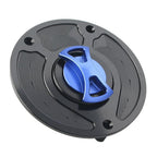 Keyless Blue Gas Fuel Tank Cap Cover for Honda CBR1000RR Fireblade (2004-2023)