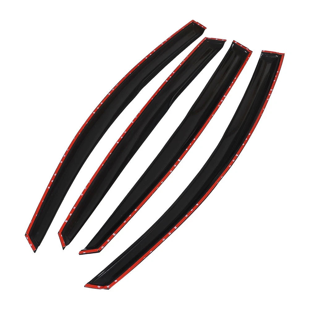 Set of 4 Window Visor Rain Guards for Kia Optima (2011–2015)