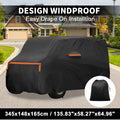Waterproof Car Cover for Suzuki Spacia (2013–2023) - Aluminum Film, Zipper