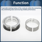 Main Bearing Set No.MD002273 for Mitsubishi Galant (1969–1988)