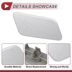 Front Right Washer Nozzle Cover Cap for Lexus LX570 (2016–2021) Silver Tone