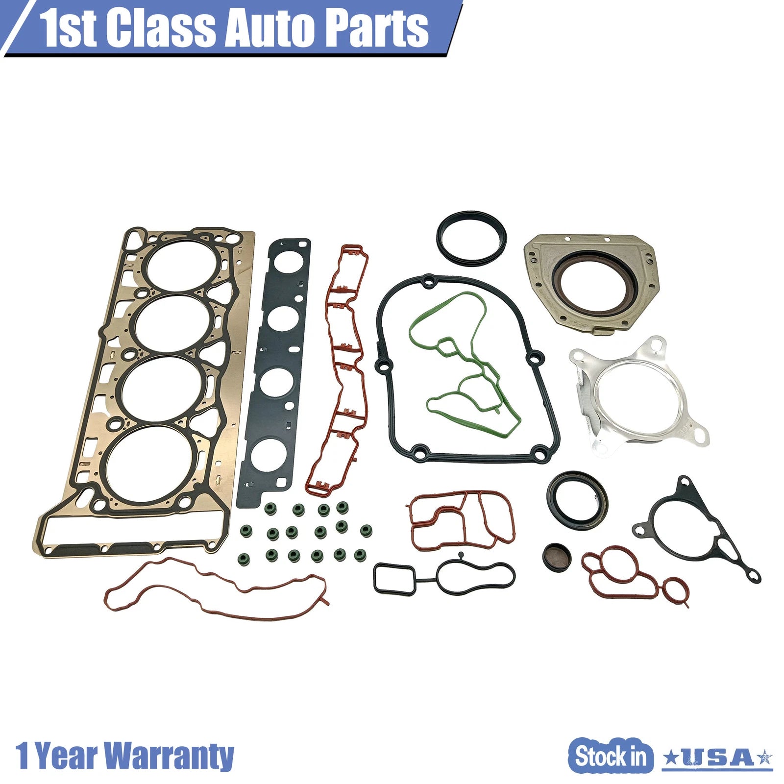 Head Gasket Set for Audi Q3 A5 Quattro Volkswagen 2.0L (2008–2018)