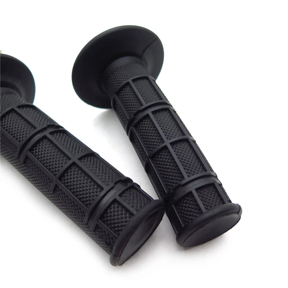 7/8" Motorcycle Handlebar Grips for Cafe Racer Bobber (Fits )