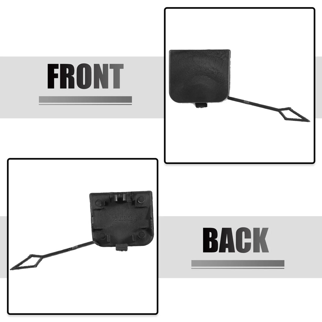 Front Right Bumper Tow Hook Cover for Volkswagen Jetta (2011–2018)