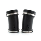 Black L&R Air Intake Filter Cleaner Suction Pipe Ducts for BMW R1200 GS (2004-2012)