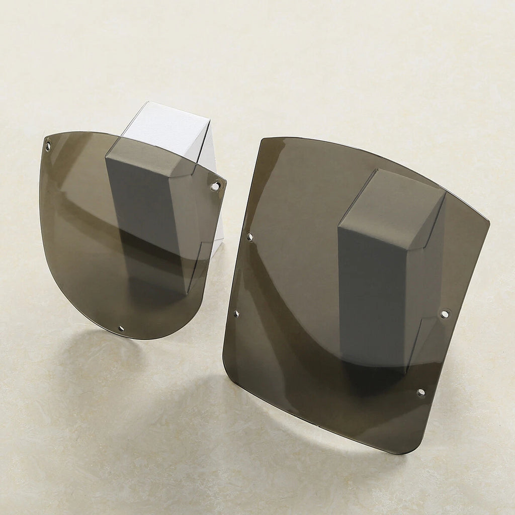 Smoke Windshield Quarter Fairing for Harley Dyna (1995–2005) & Sportster XL (1988–Later)