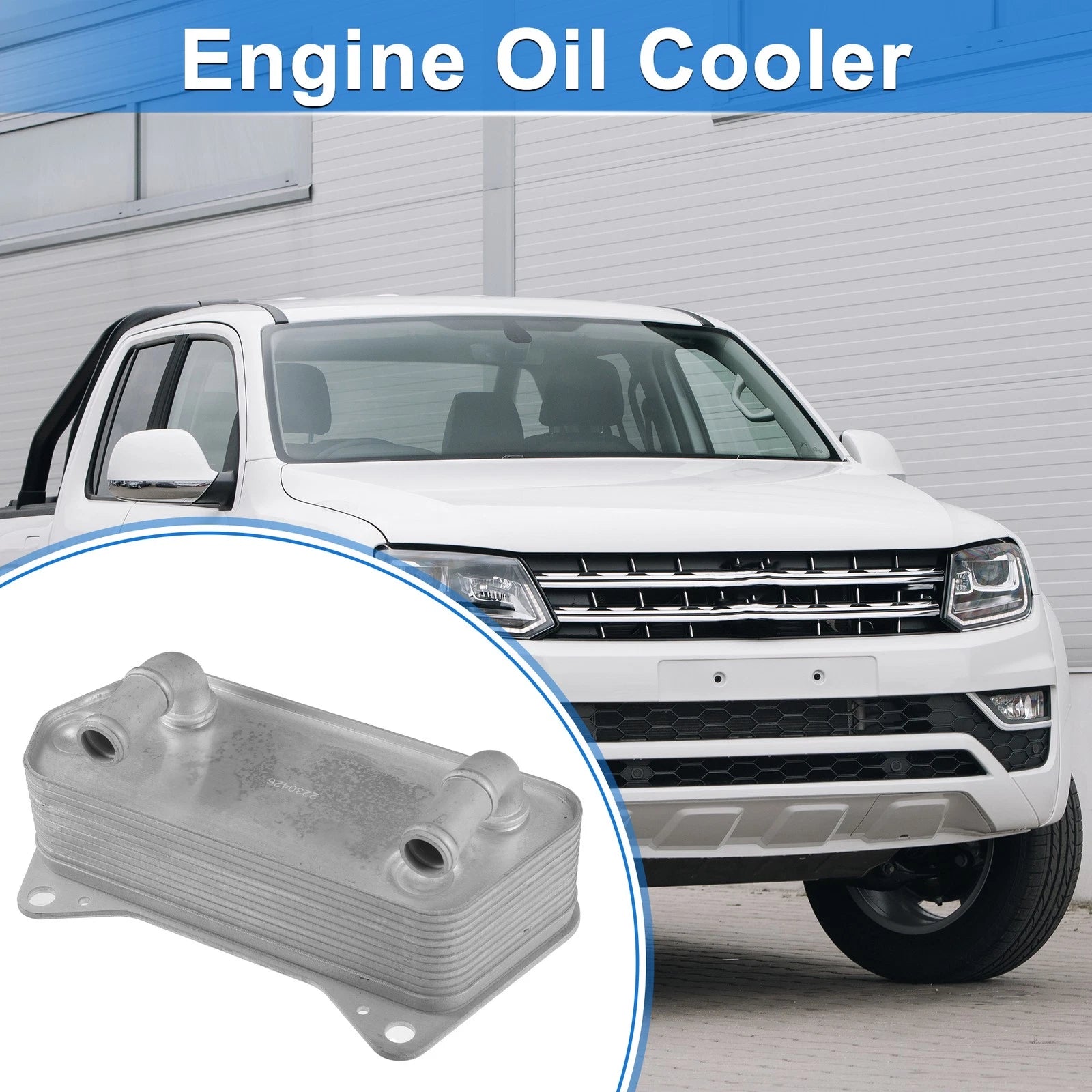 Engine Oil Cooler for Volkswagen Beetle Eos Golf GTI (2006–2015) 02E409061B