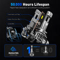 Set of 5 LED Headlight Bulbs H11 H4 H13 H7 9005 9006 for