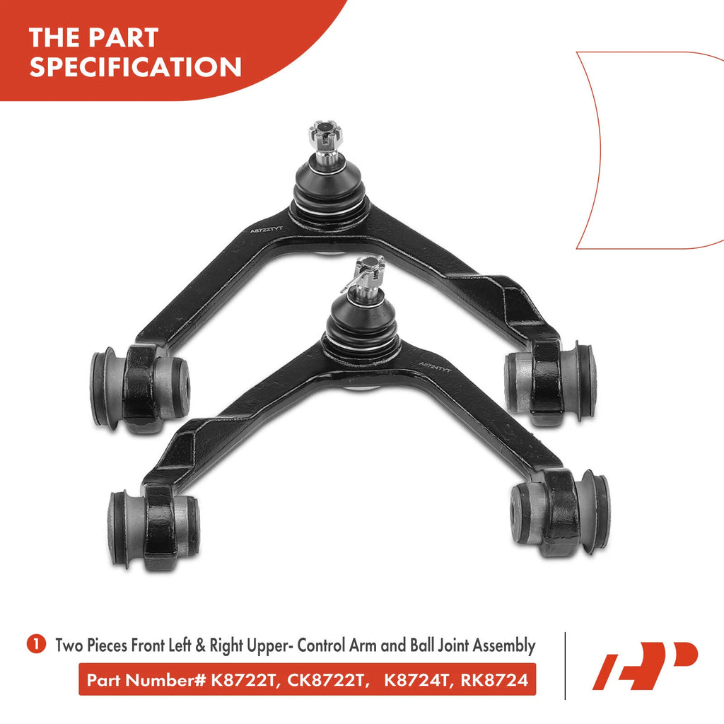 Set of 12 Front Control Arm Idler Arm Sway Bar for Ford F-150 (1997–2003)