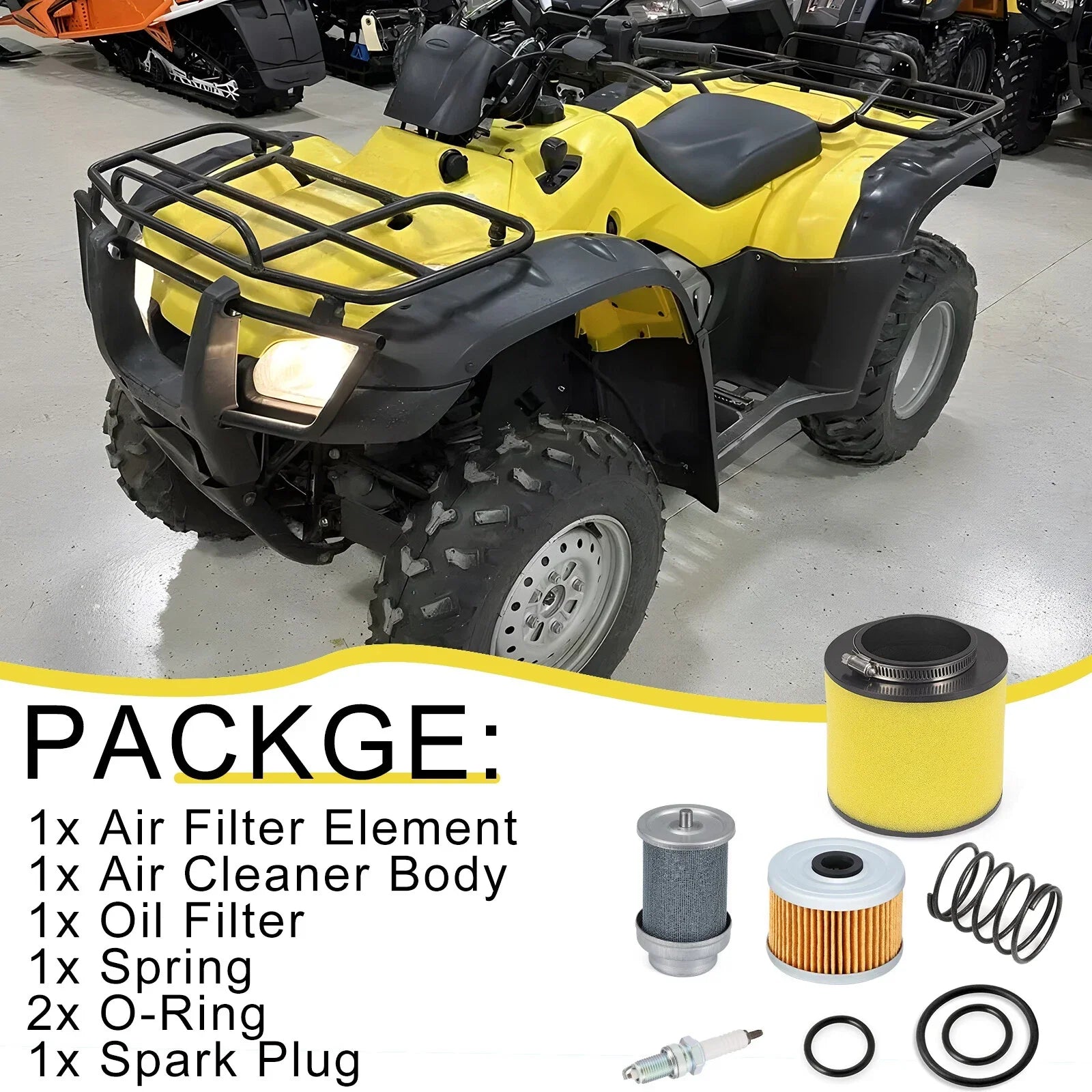 Air Filter & Oil Filter Spring for Honda Rancher 350 (2000–2006)