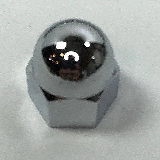 Chrome Acorn Nut Covers Full Set for Flathead Ford V8 (1932–1953)
