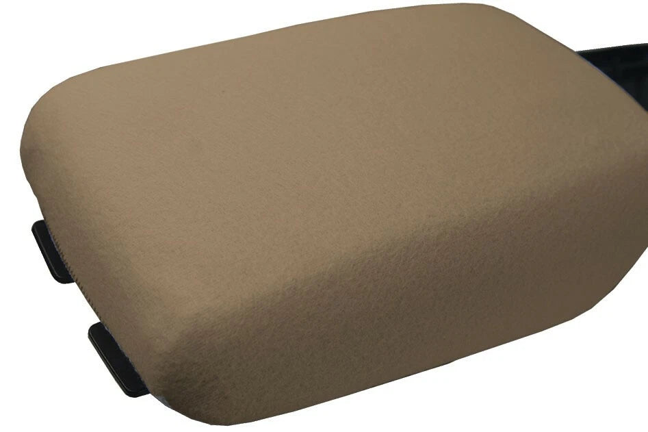 Fleece Console Lid Armrest Cover for Nissan Altima (2005–2006) Beige