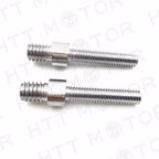 Set of 4 Motorcycle Mirror Bolts Screws 5mm/6mm X 43mm