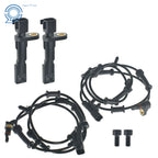 Set of 4 ABS Wheel Speed Sensors for Jeep Wrangler (2012–2017)